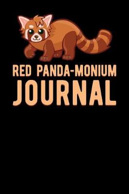 Book cover for Red Panda Monium Journal