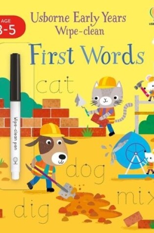 Cover of Early Years Wipe-Clean First Words