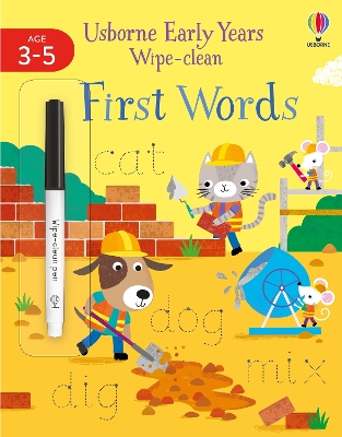 Cover of Early Years Wipe-Clean First Words