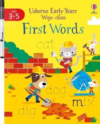 Book cover for Early Years Wipe-Clean First Words