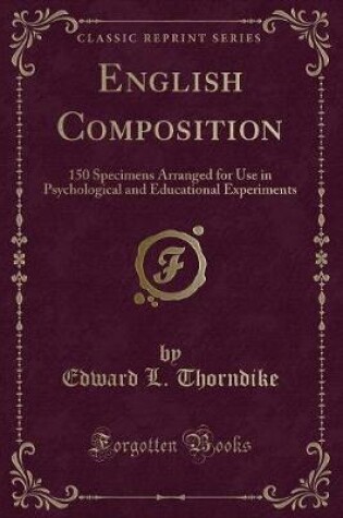 Cover of English Composition