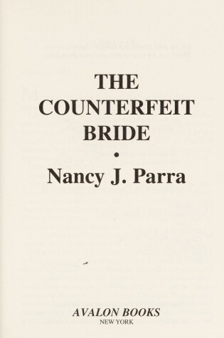 Cover of The Counterfeit Bride