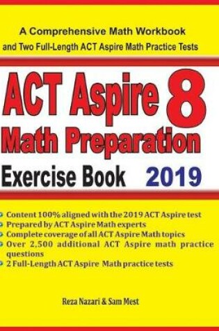 Cover of ACT Aspire 8 Math Preparation Exercise Book