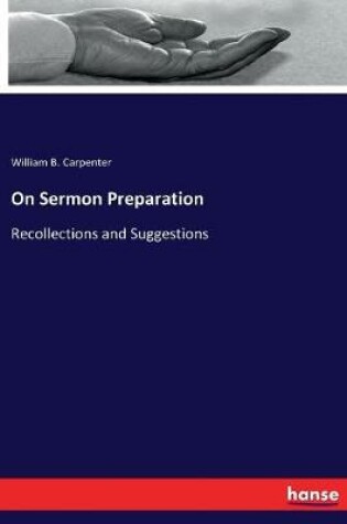 Cover of On Sermon Preparation