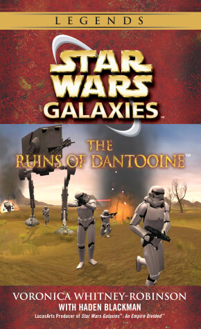 Book cover for The Ruins of Dantooine: Star Wars Galaxies Legends