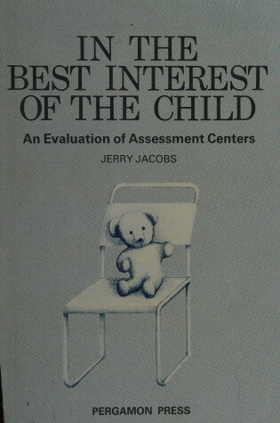 Cover of In the Best Interest of the Child