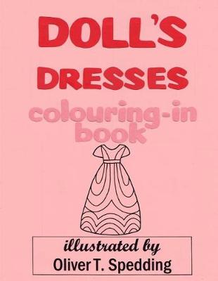 Book cover for Doll's Dresses colouring-in Book