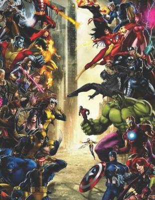Book cover for Marvel DC Heroes & Villains