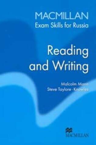 Cover of Macmillan Exams Skills for Russia Secondary Level Reading & Writing Student Book