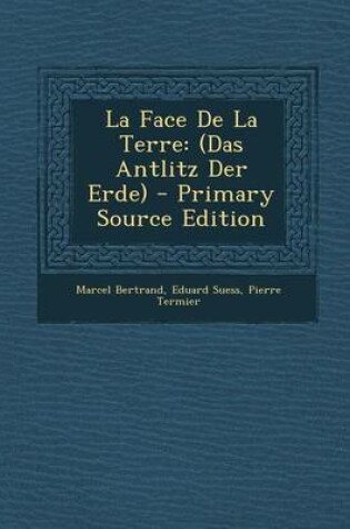 Cover of La Face de La Terre