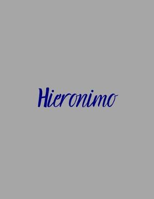 Book cover for Hieronimo