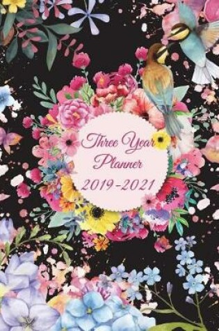 Cover of Three Year Planner 2019-2021