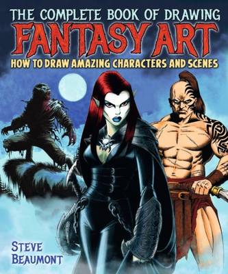 Book cover for The Complete Book of Drawing Fantasy Art