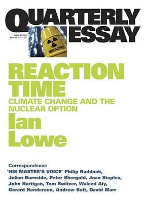 Book cover for Quarterly Essay 27 Reaction Time
