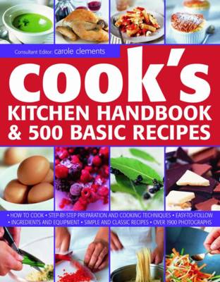 Book cover for Cook's Kitchen Handbook & 500 Basic Recipes
