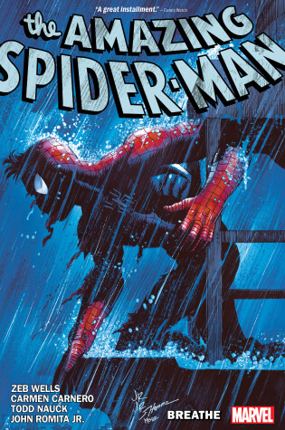 Cover of Amazing Spider-Man by Zeb Wells Vol. 10: Breathe