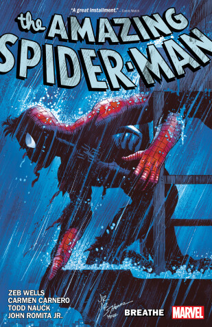 Book cover for Amazing Spider-Man by Zeb Wells Vol. 10: Breathe