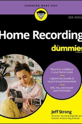 Cover of Home Recording For Dummies