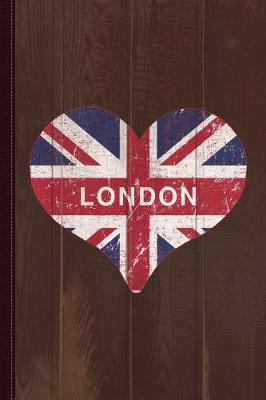 Book cover for I Love London Journal Notebook