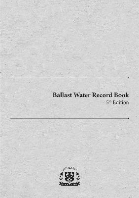 Book cover for Ballast Water Record Book