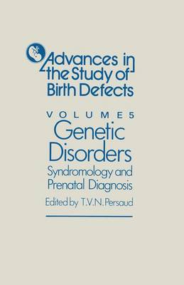 Cover of Advances in the Study of Birth Defects