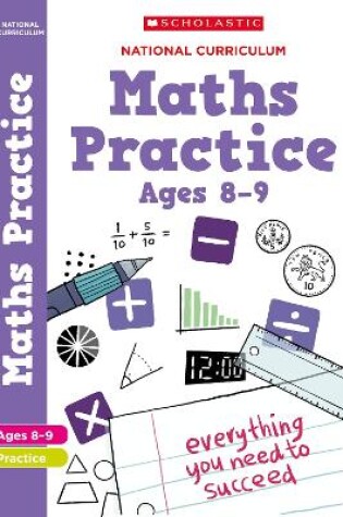 Cover of National Curriculum Maths Practice Book for Year 4