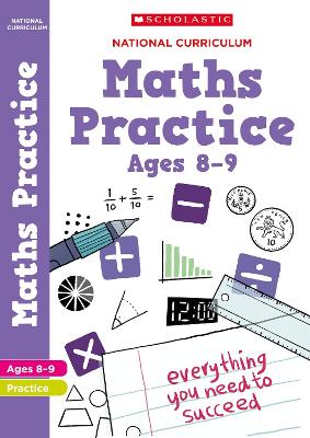 Cover of National Curriculum Maths Practice Book for Year 4