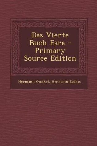 Cover of Das Vierte Buch Esra