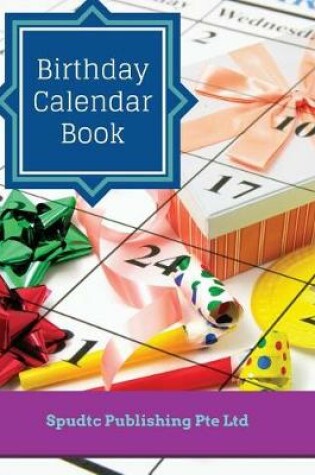 Cover of Birthday Calendar Book