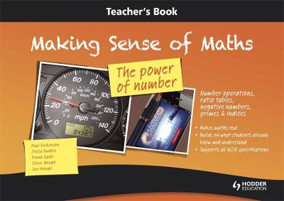 Book cover for Making Sense of Maths: The Power of Number - Teacher Book