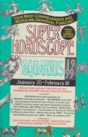 Book cover for Super Horoscope: Aquarius 1999