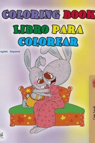 Cover of Coloring book #1 (English Spanish Bilingual edition)