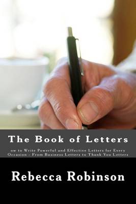 Book cover for The Book of Letters