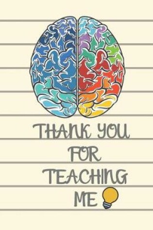 Cover of Thank You For Teaching Me