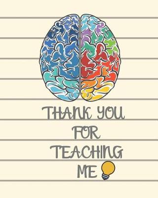 Book cover for Thank You For Teaching Me