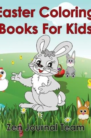 Cover of Easter Coloring Books For Kids