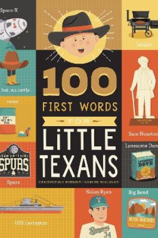 Cover of 100 First Words for Little Texans