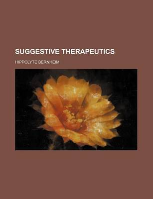 Book cover for Suggestive Therapeutics