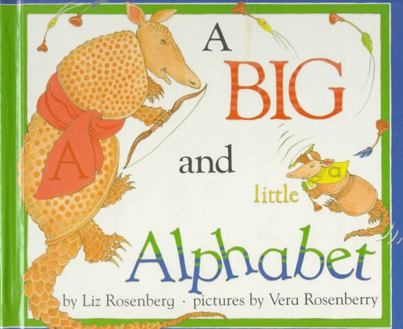 Book cover for A Big and Little Alphabet