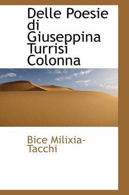 Book cover for Delle Poesie Di Giuseppina Turrisi Colonna