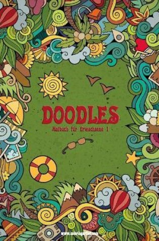 Cover of Doodles Malbuch für Erwachsene 1