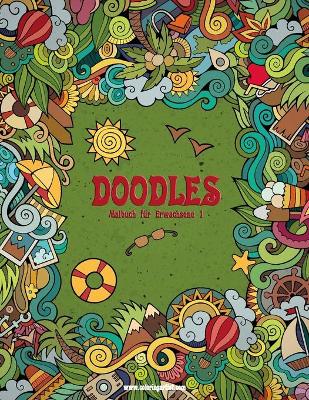 Cover of Doodles Malbuch für Erwachsene 1