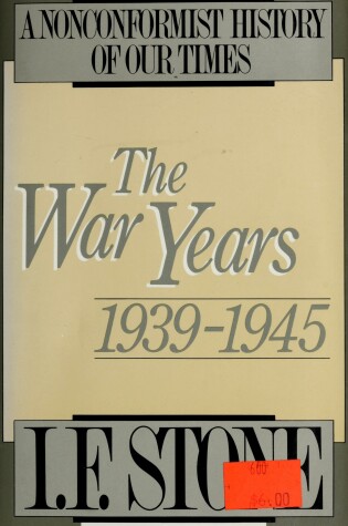 Cover of The War Years: 1939-1945