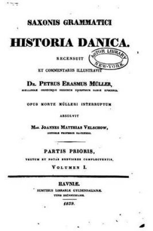 Cover of Historia Danica - Vol. I