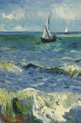 Cover of Seascape Near Les Saintes Maries de la Mer, Vincent Van Gogh. Blank Journal