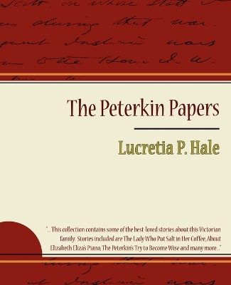 Book cover for The Peterkin Papers - Lucretia P. Hale