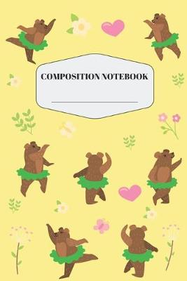 Book cover for Bear Composition Notebook