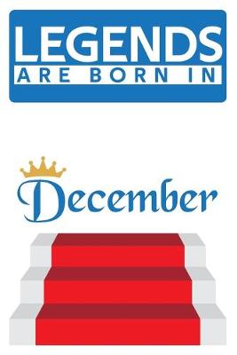 Book cover for Legends are born in December