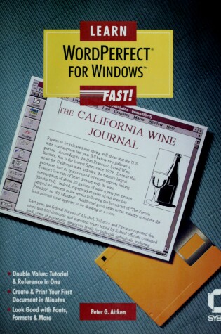 Cover of Learn WordPerfect for Windows