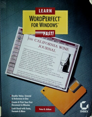 Book cover for Learn WordPerfect for Windows